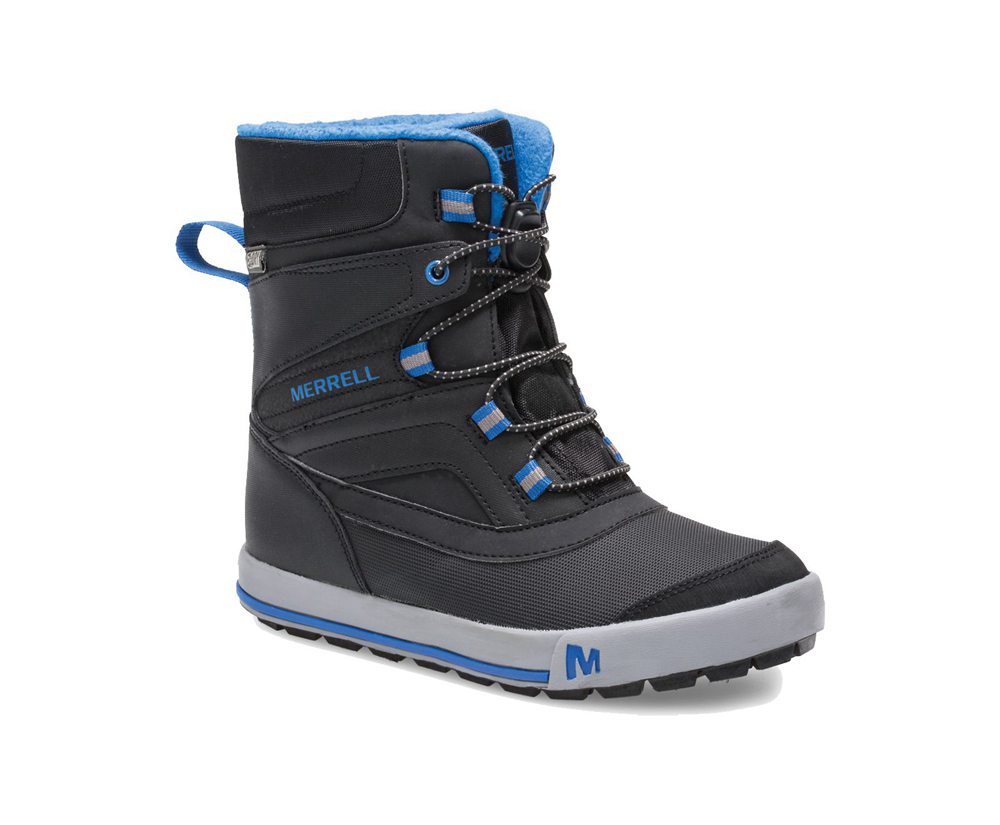 Merrell Boots Black - Snow Bank 2.0 - Kids 49IQFSBVO